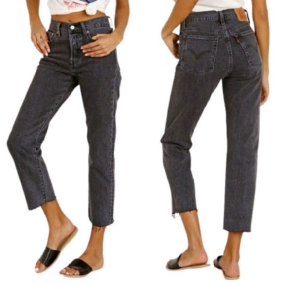 LEVI'S Wedgie Skinny Jeans in Ravens Wing Size 28 - Picture 1 of 16